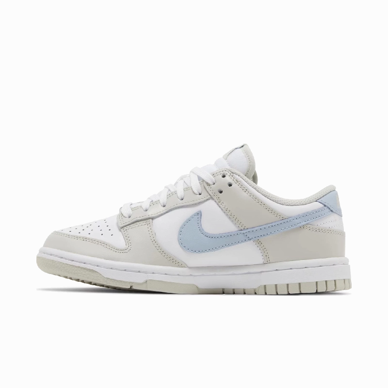 Nike Dunk Low Light Bone Armory Blue (Women's)