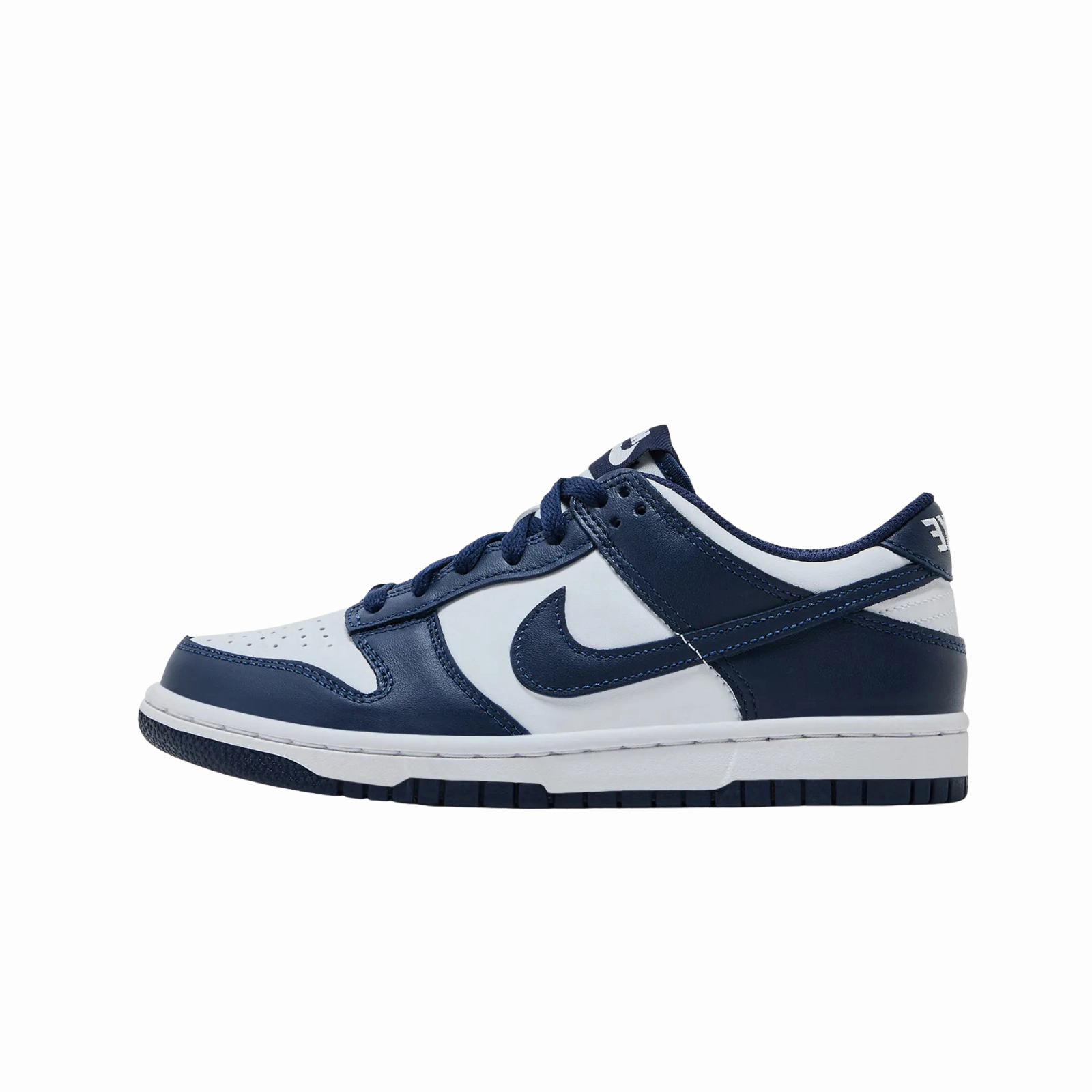 Nike Dunk Low White Midnight Navy