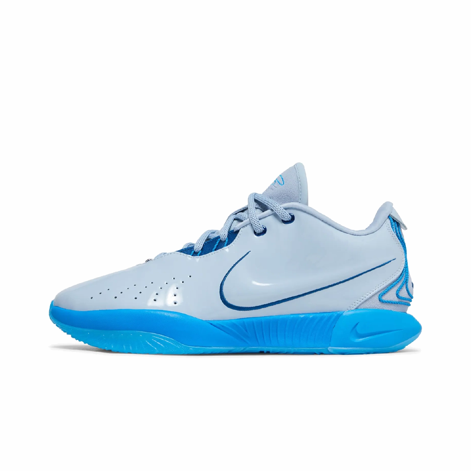 Nike LeBron 21 Blue Diver (Translucent Blue Outsole)