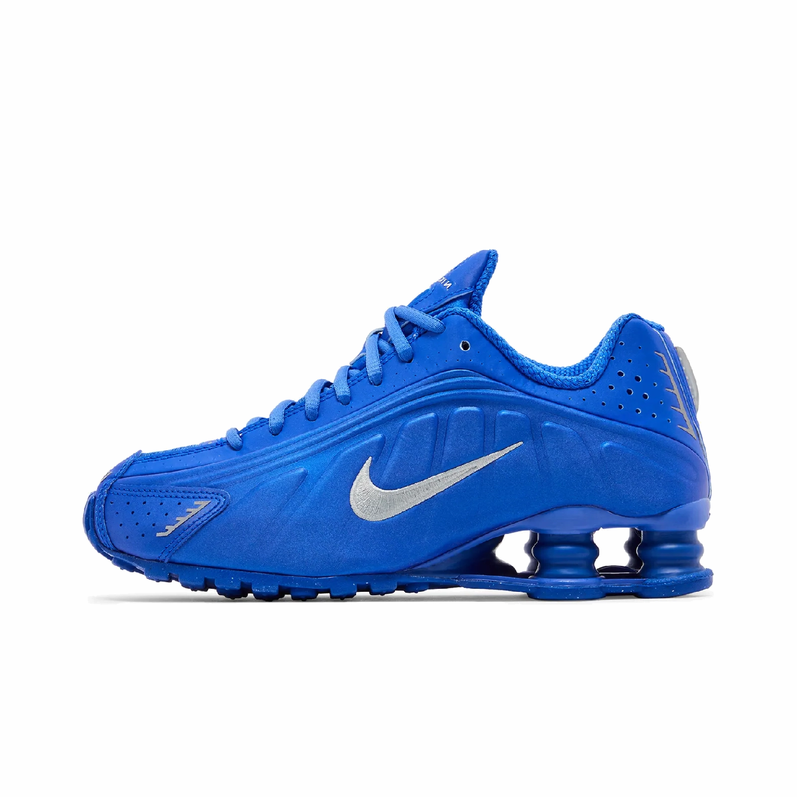 Nike Shox R4 Racer Blue Metallic Silver (Women's)