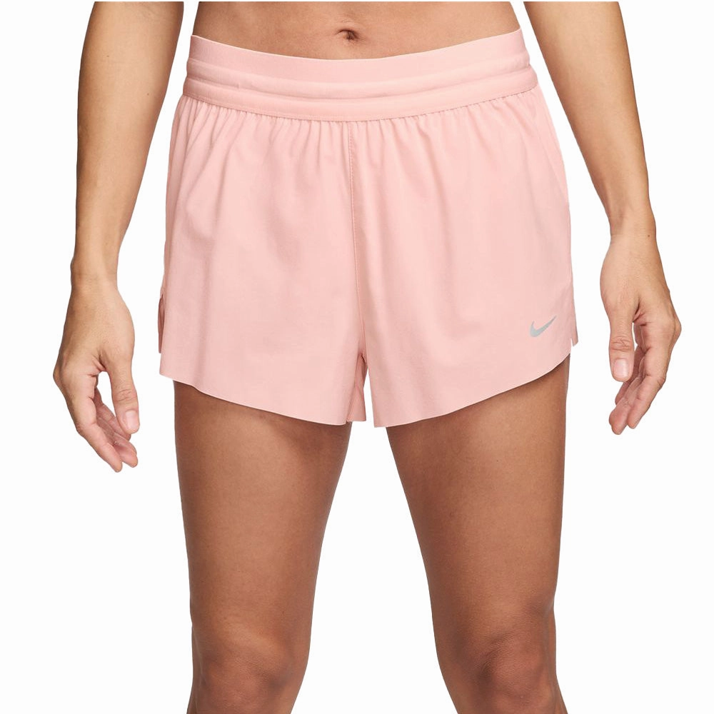 Nylon Materials Women's Nike Swift Dri-FIT Mid-Rise 2.5" Brief-Lined Running Shorts