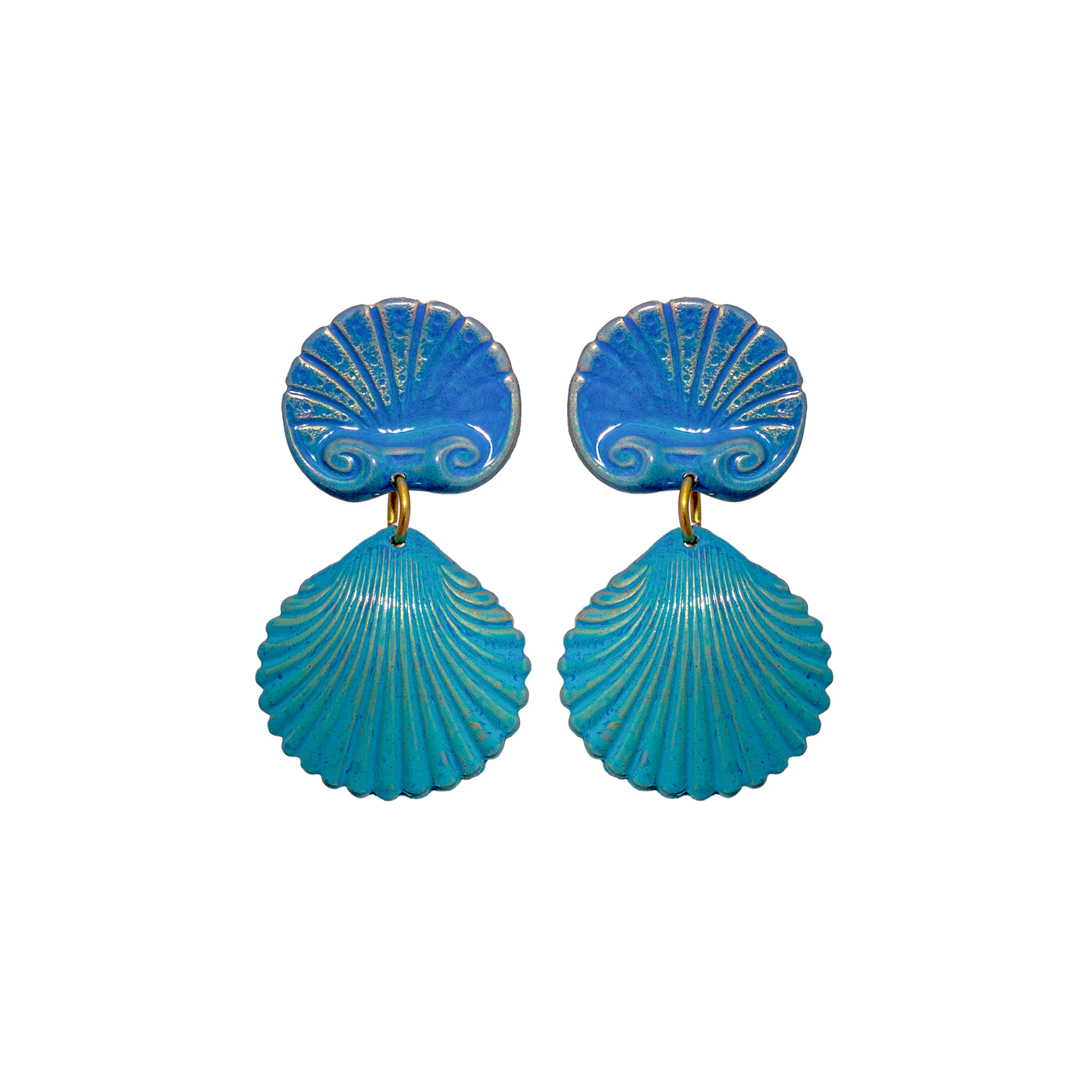 Ocean Coquille Earrings