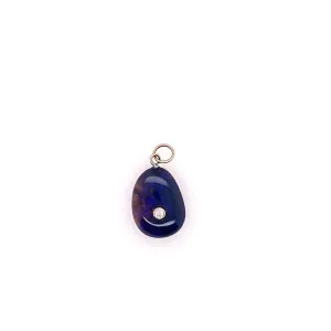 Opal and Diamond Pendant
