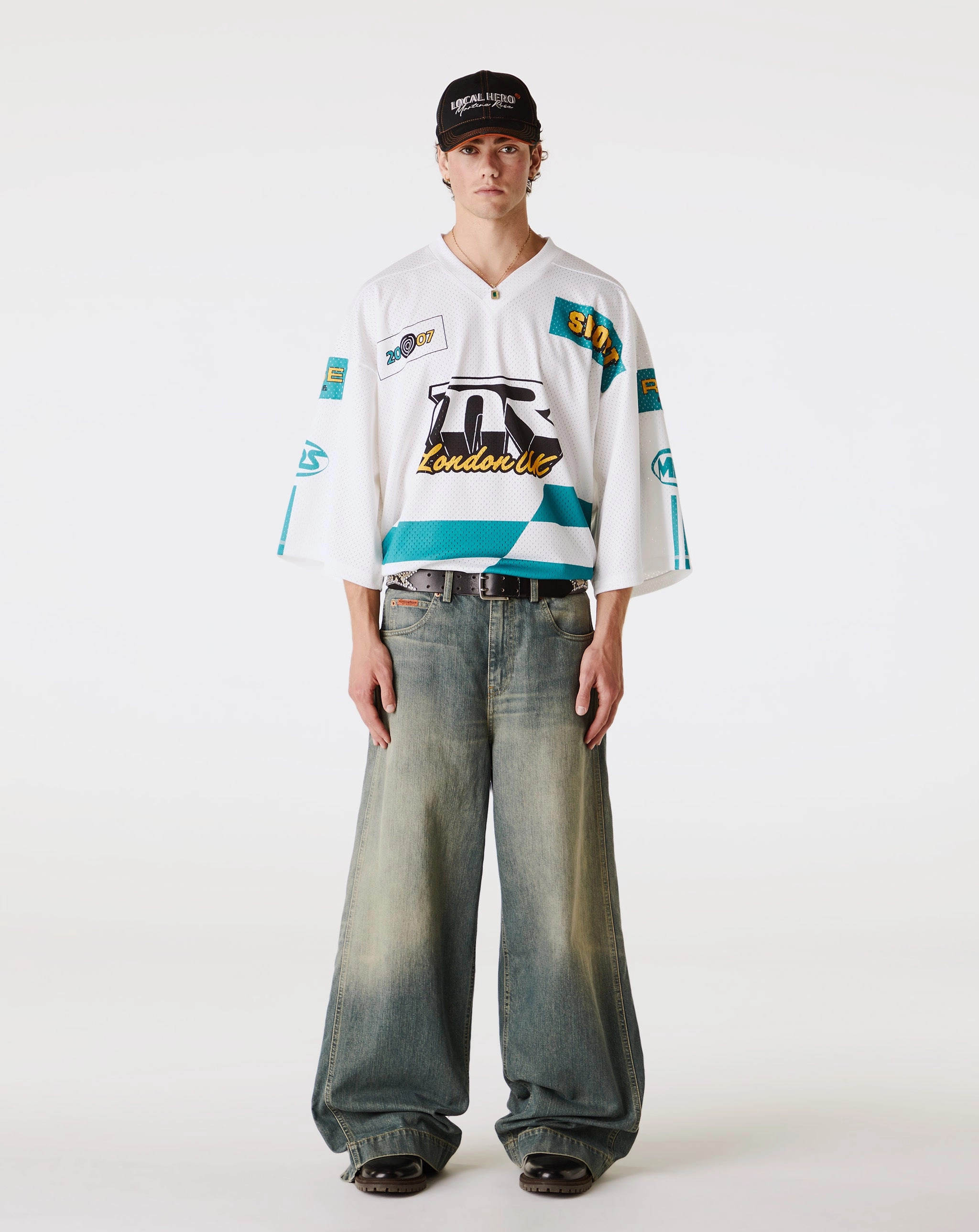 Oversized Football Top