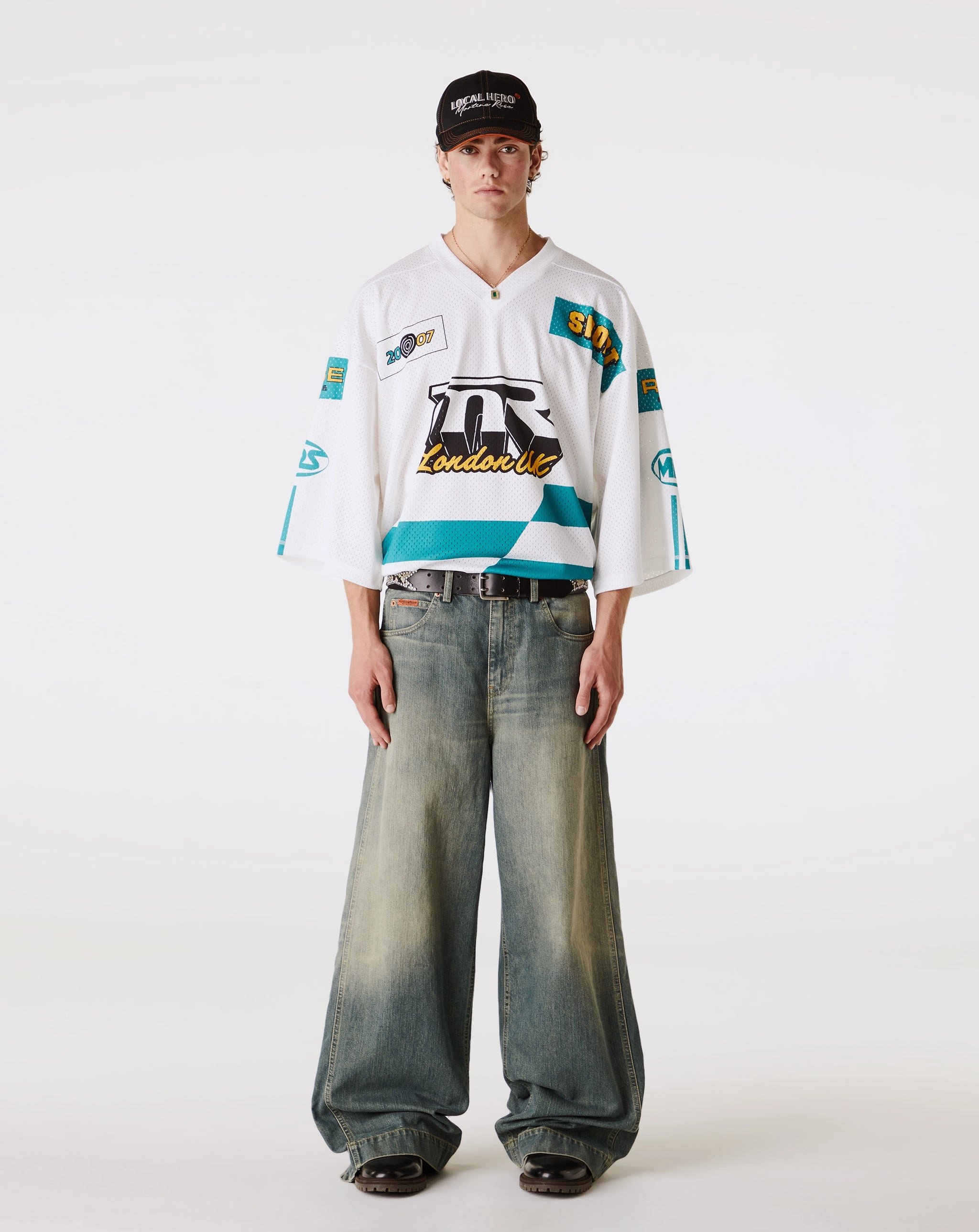Oversized Football Top