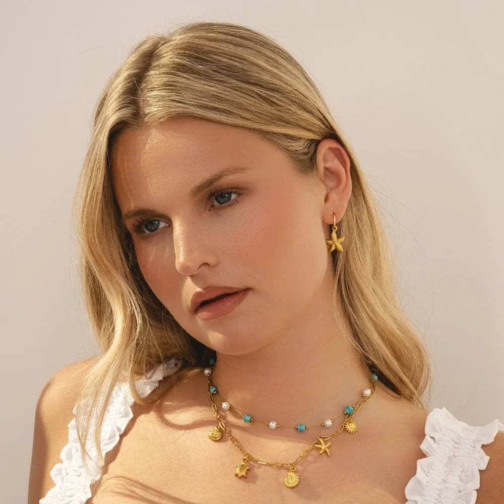 Pacific Hoop Earrings
