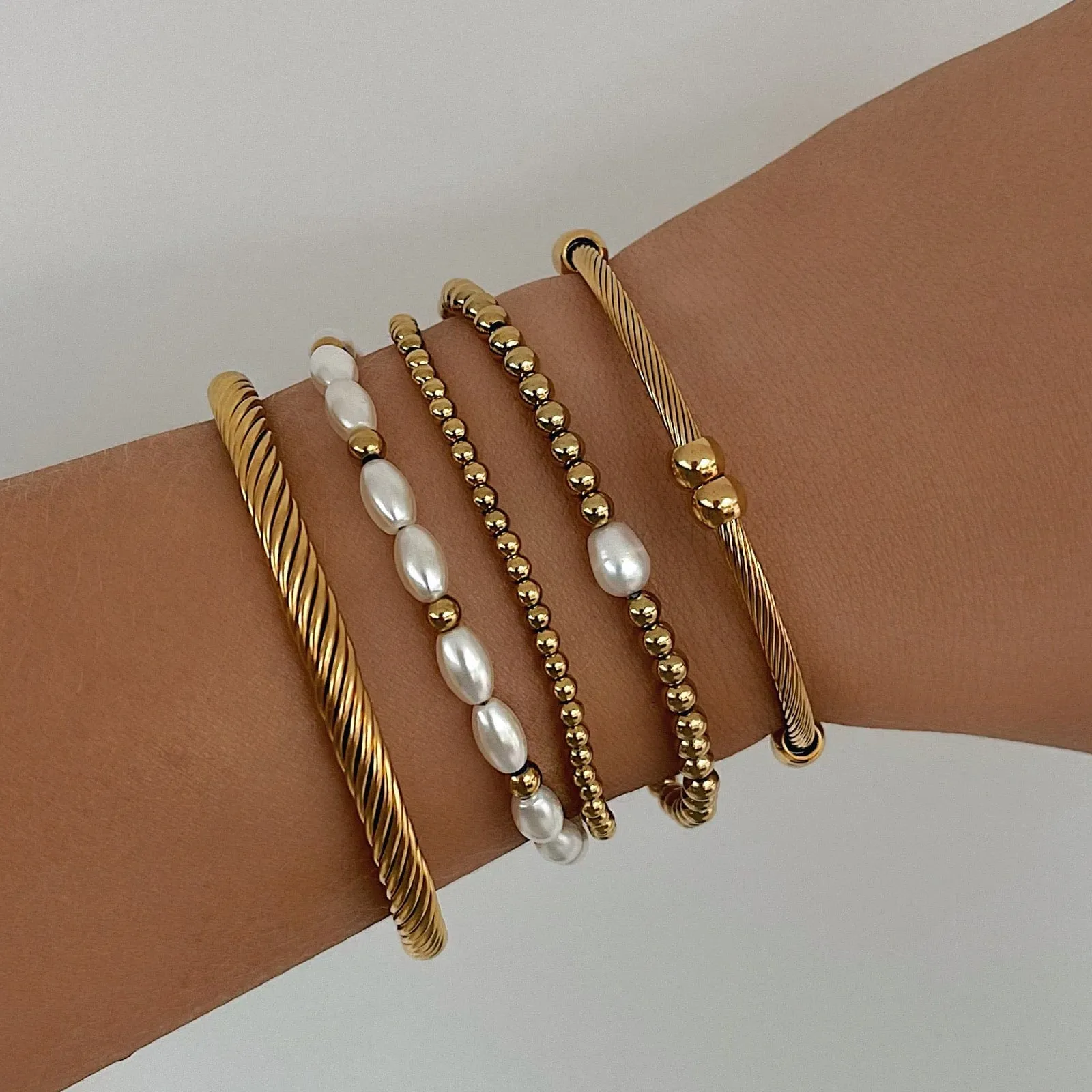 Palm Springs Pearl Bracelet