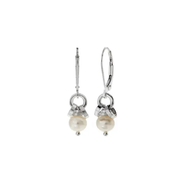 Pearl Fringe Earrings