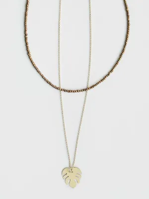 Philo Necklace - Cocoa