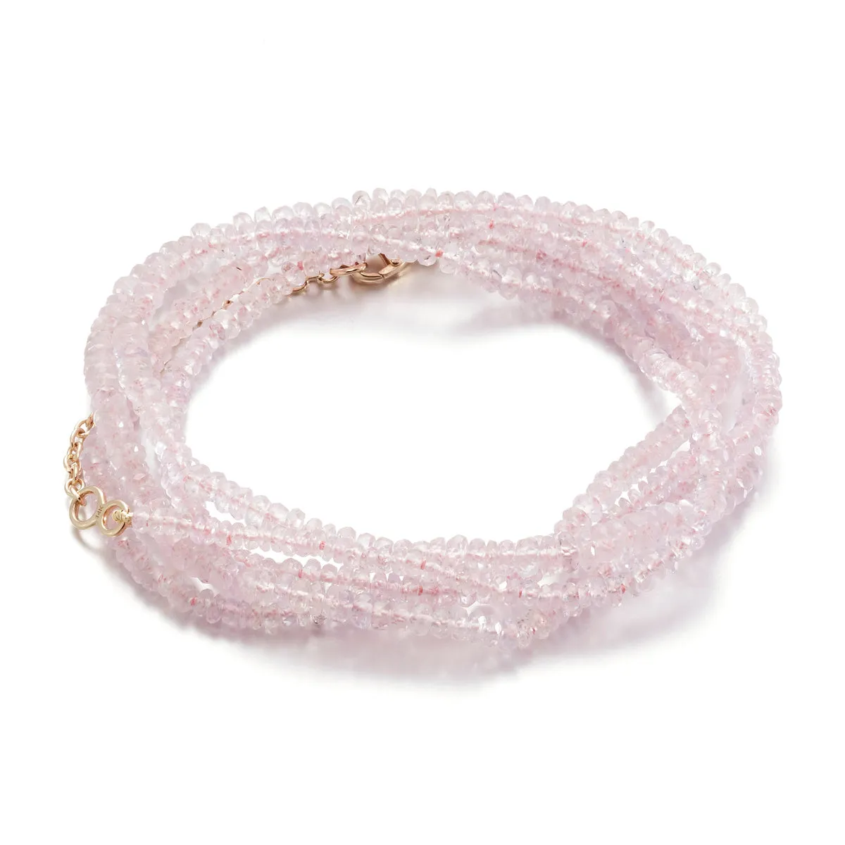 Pink Sapphire Wrap Bracelet