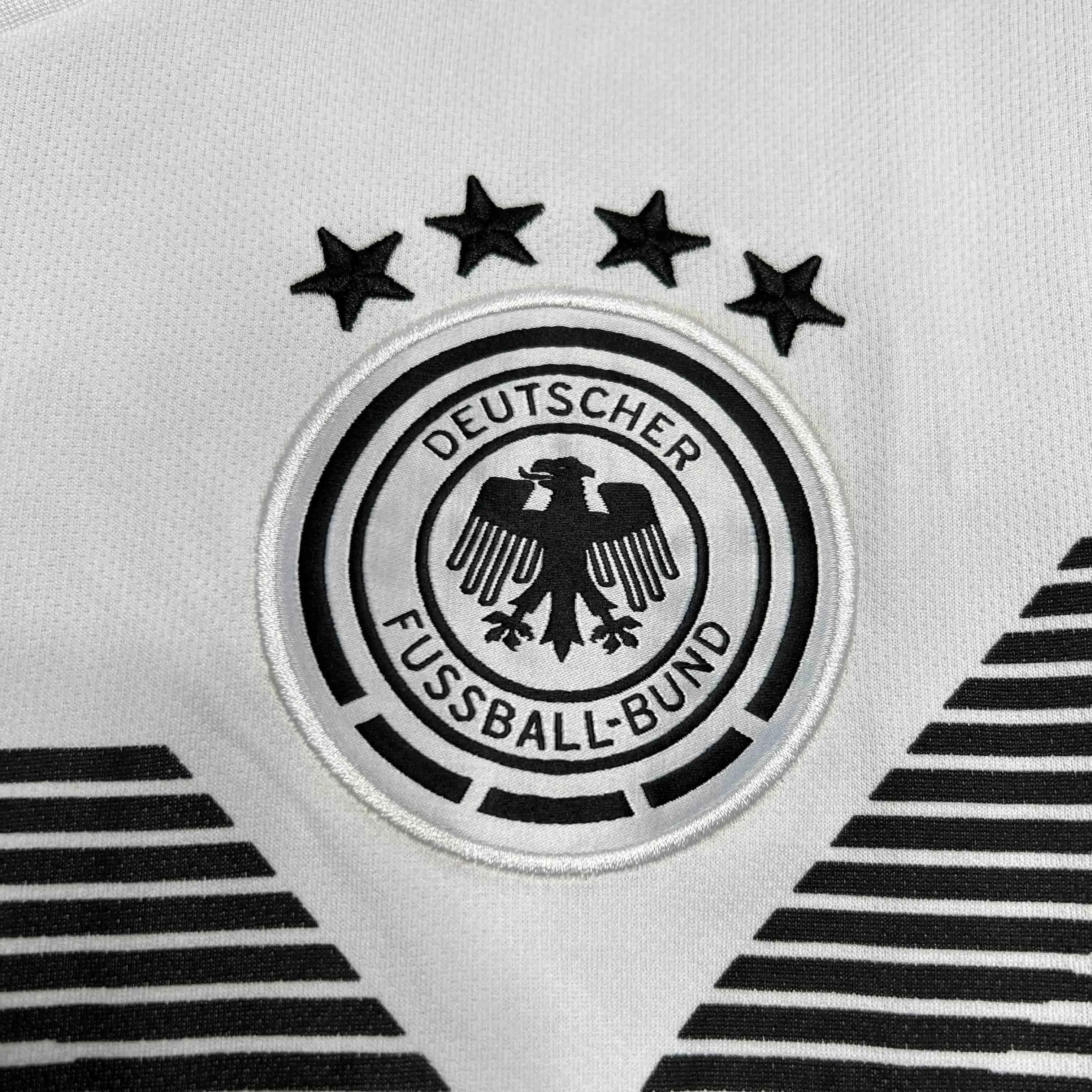 premier league jerseys Camisa Alemanha I 18/19   Patch Campeo 2014  - Verso - Retr