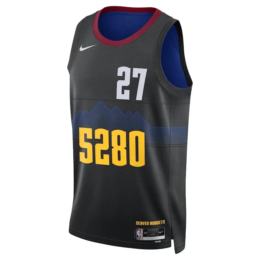 premier league keychains Regata NBA Denver Nuggets Nike City Edition 23/24 Swingman Jersey Jamal Murray 27
