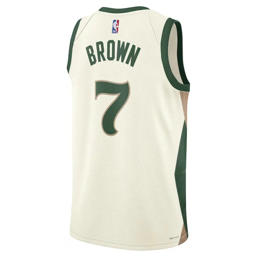 premier league towels Regata NBA Boston Celtics Nike City Edition Swingman Jersey 23/24 Jaylen Brown 7