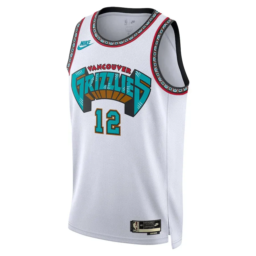 premier league towels Regata NBA Memphis Grizzlies Nike Classic Edition 24/25 Swingman Jersey Branca Ja Morant 12