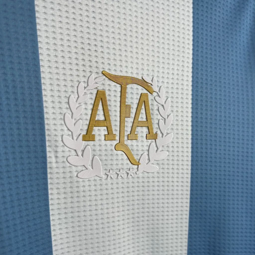 premier league badges Camisa Argentina Edio Especial Parceria 50 anos com Adidas 24/25 - Verso - Torcedor