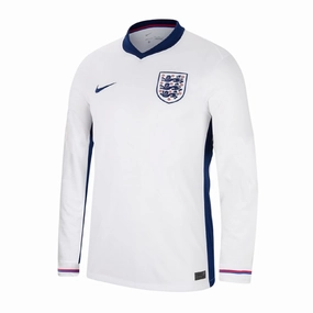 premier league fan shop Camisa Inglaterra I 24/25 - Verso - Manga Longa football fan wristbands