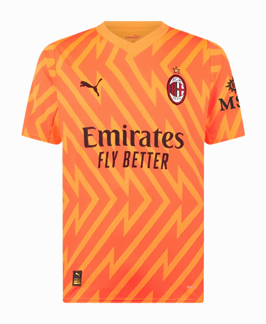 premier league fan shop Camisa Milan Goleiro 23/24 - Verso - Torcedor football fan keychains