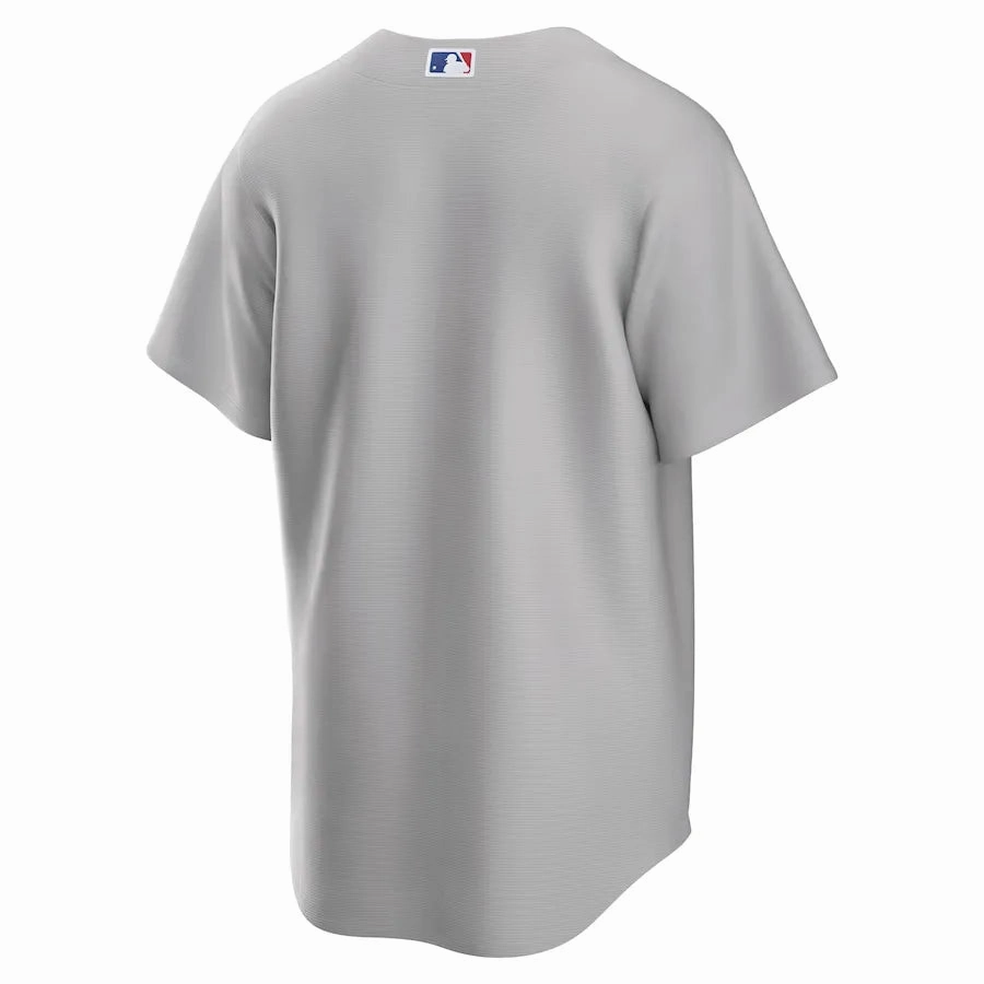 premier league hoodies Camisa MLB Los Angeles Dodgers Alternate Nike Torcedor Masculina Cinza