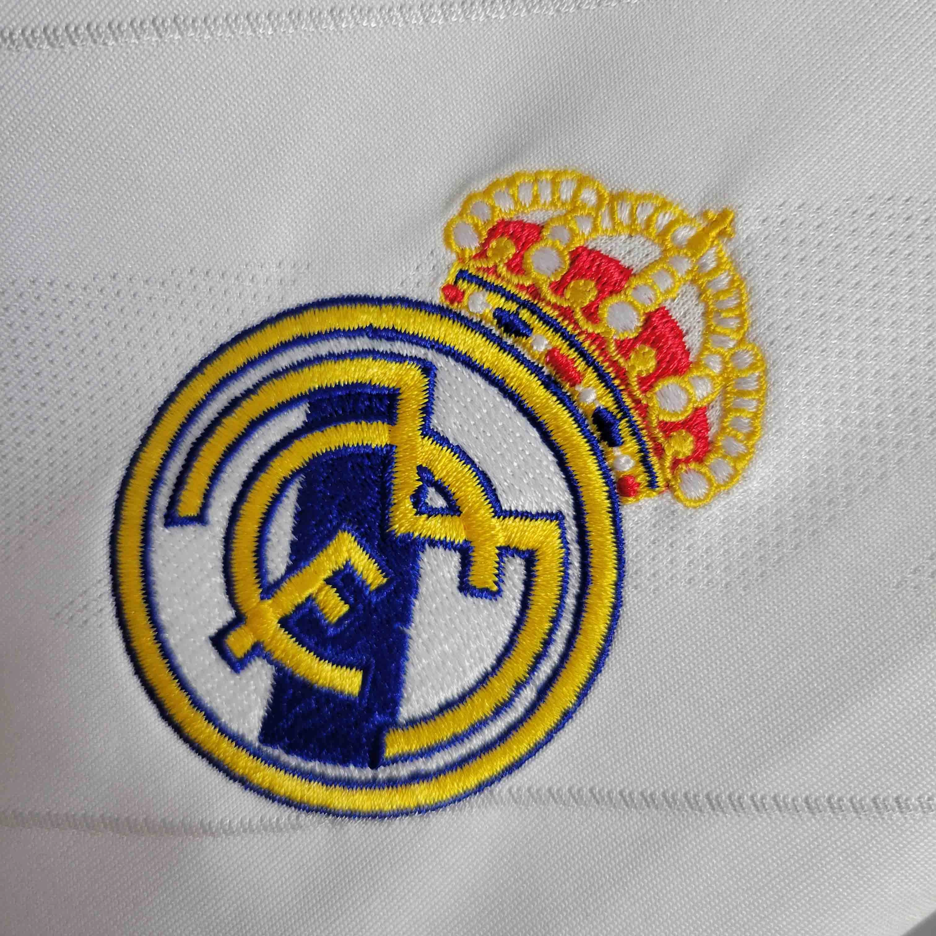 premier league hoodies Camisa Real Madrid I 17/18 - Verso - Retr