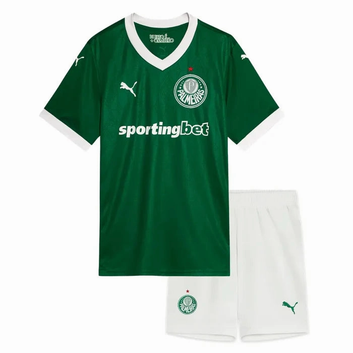 premier league jerseys Conjunto Palmeiras I 25/26 - Vers?o - Infantil football fan pins