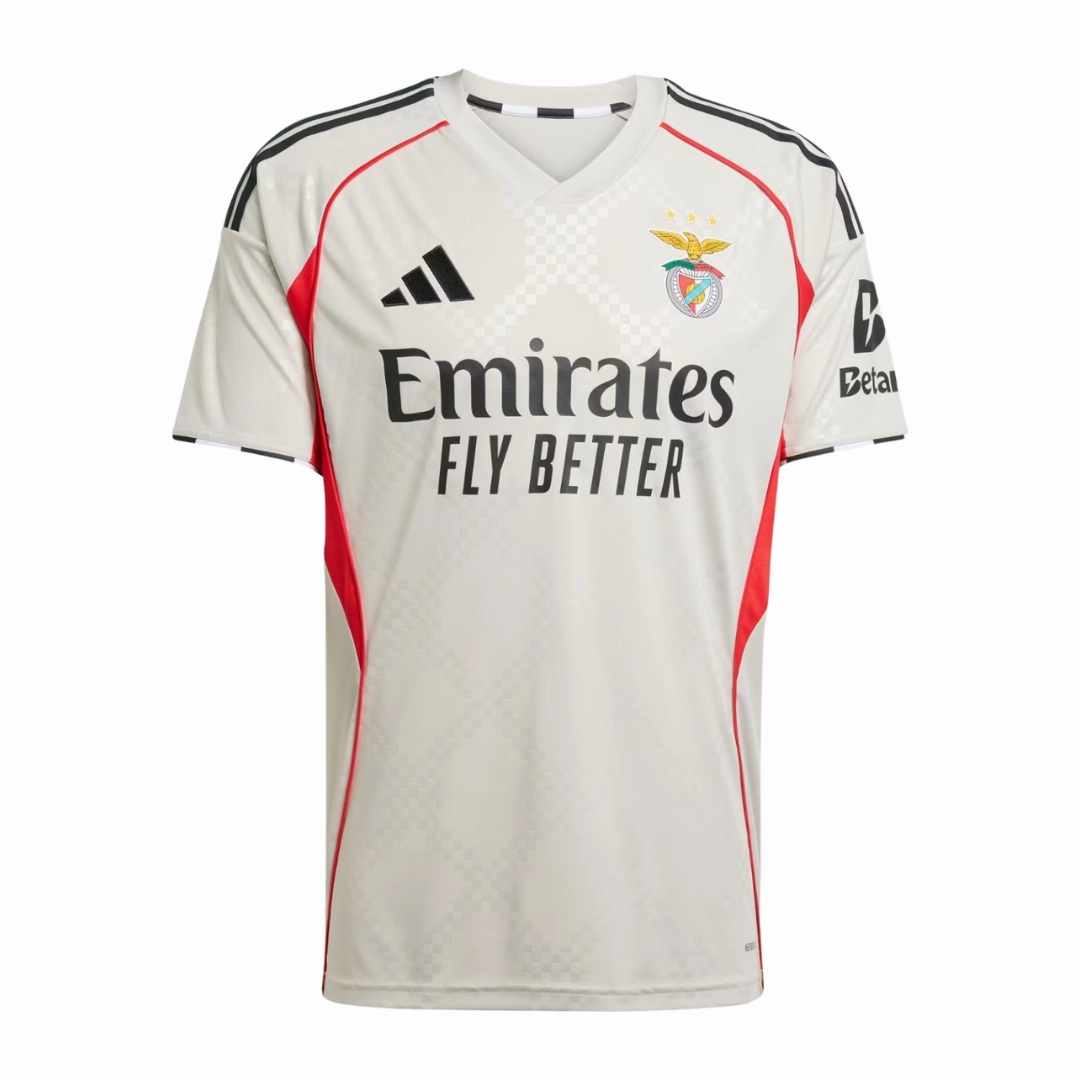 premier league keychains Camisa Benfica II 25/26 - Verso - Torcedor football club socks