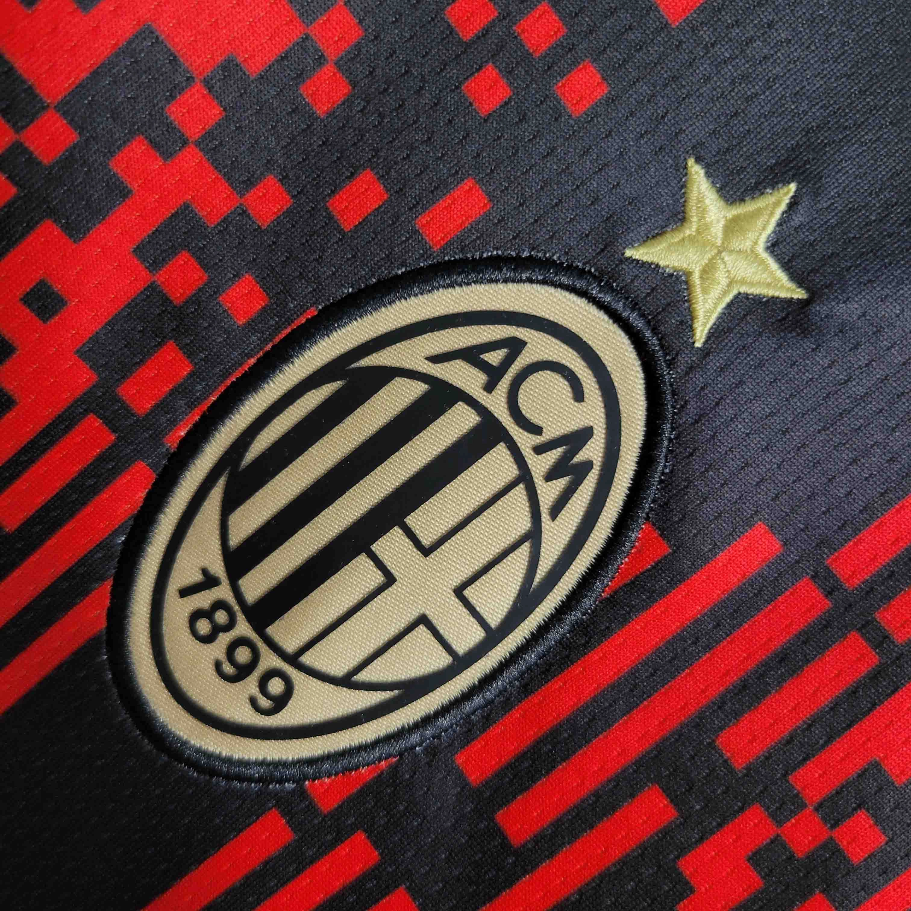 premier league keychains Camisa Milan IIII 22/23 - Verso - Retr