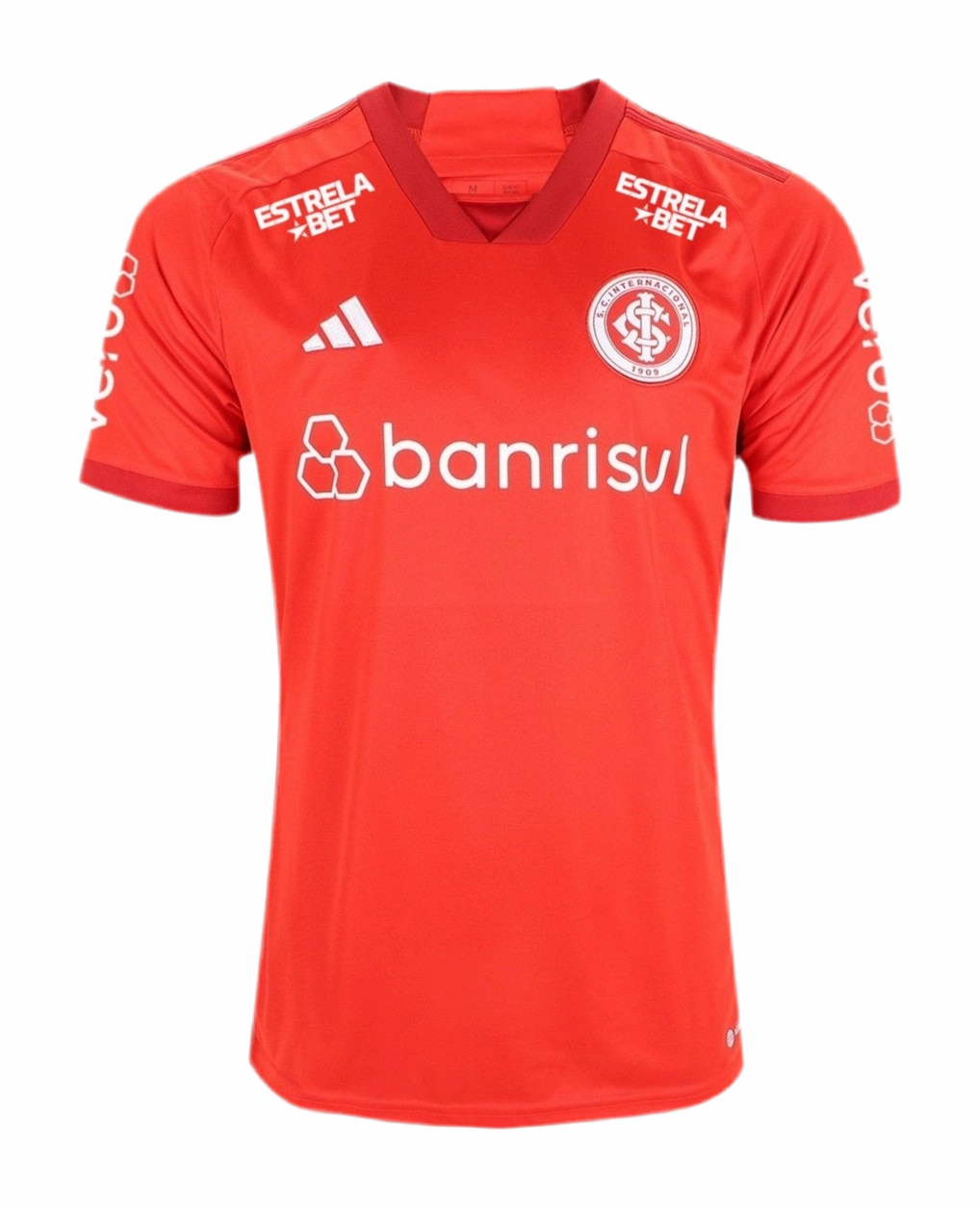 premier league mugs Camisa Internacional I 23/24   Patrocnios - Verso - Torcedor premier league badges