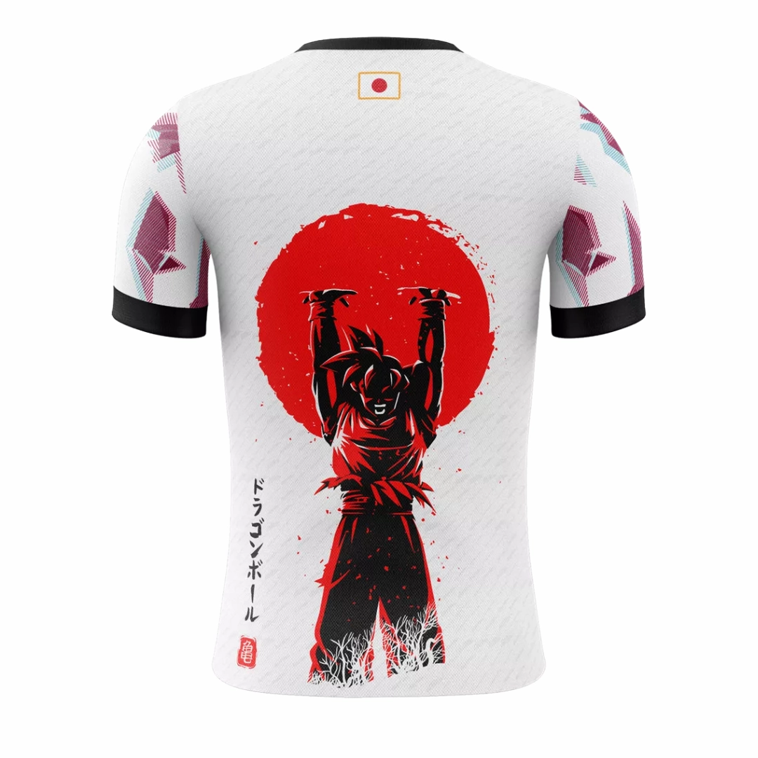 premier league mugs Camisa Japo Edio Especial Dragon Ball - Goku 24/25 - Verso - Torcedor