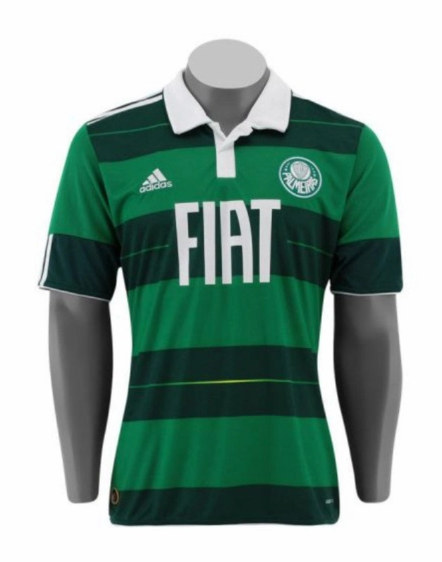 premier league mugs Camisa Palmeiras III 10/11 - Verso - Retr soccer supporter flags