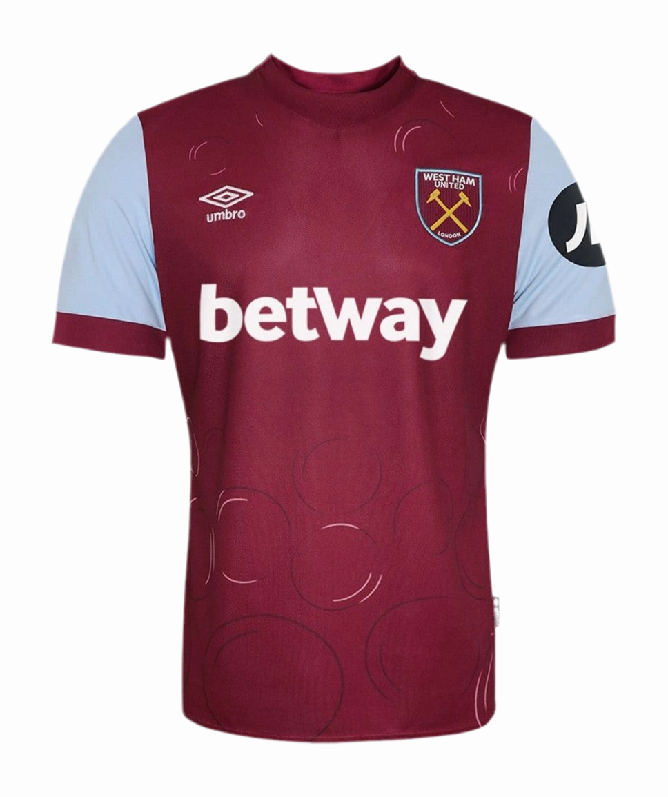 premier league mugs Camisa West Ham I 23/24 - Verso - Torcedor football club mugs