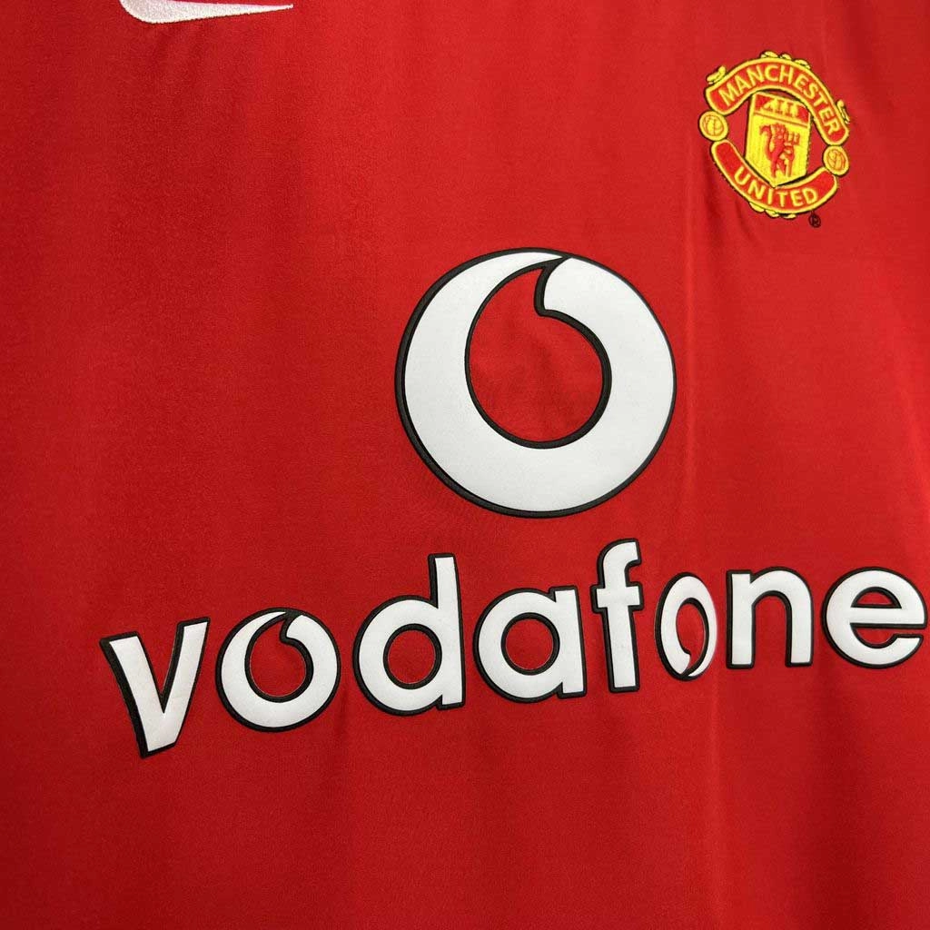 premier league posters Camisa Manchester United I 13/14 - Verso - Retr