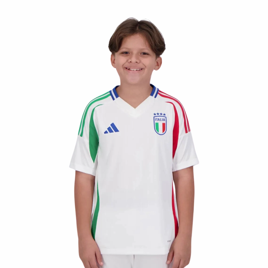 premier league posters Conjunto It??lia II 24/25 - Vers?o - Infantil football club jackets