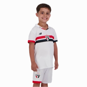 premier league scarves Conjunto S?o Paulo I 24/25 - Vers?o - Infantil football fan badges