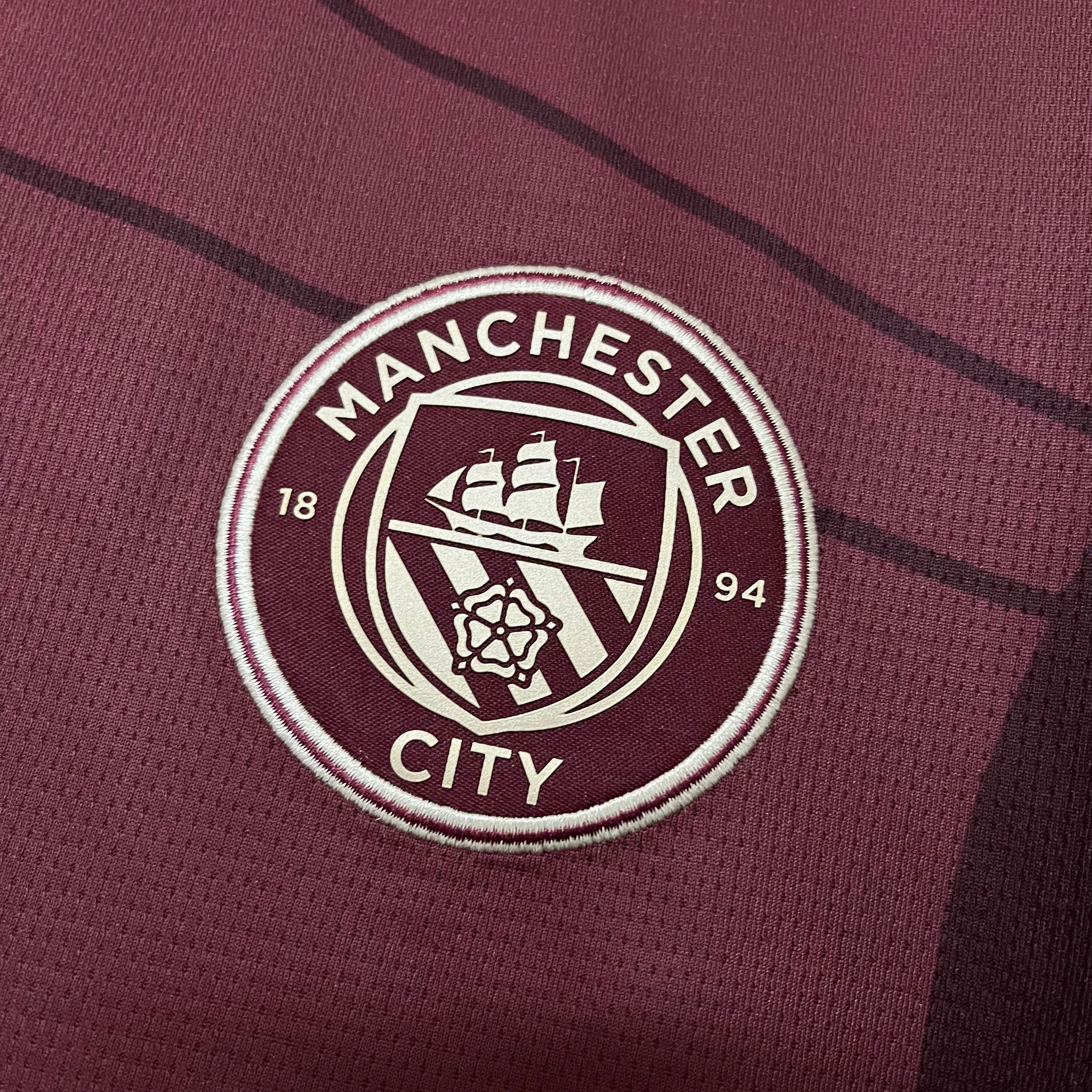 premier league socks Camisa Manchester City III 24/25 - Verso - Torcedor