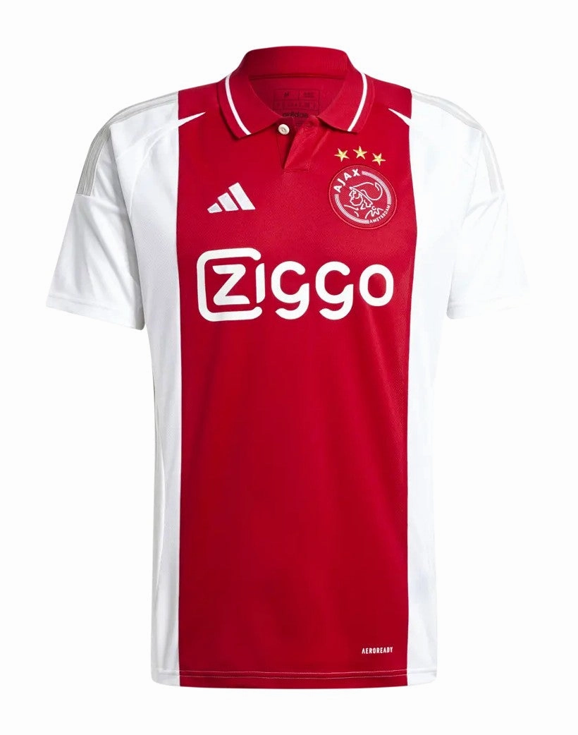 premier league towels Camisa Ajax I 24/25 - Verso - Torcedor football club mugs