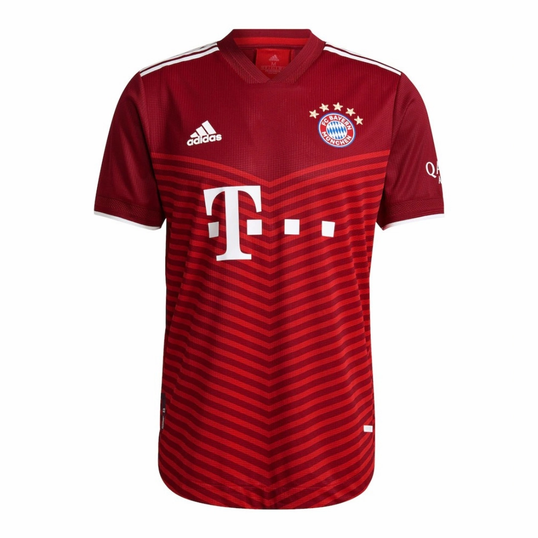 premier league towels Camisa Bayern de Munique I 21/22 - Verso - Retr football fans merchandise