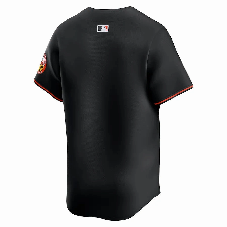 premier league towels Camisa MLB Baltimore Orioles Nike Black Alternate Limited Torcedor Masculina Preta