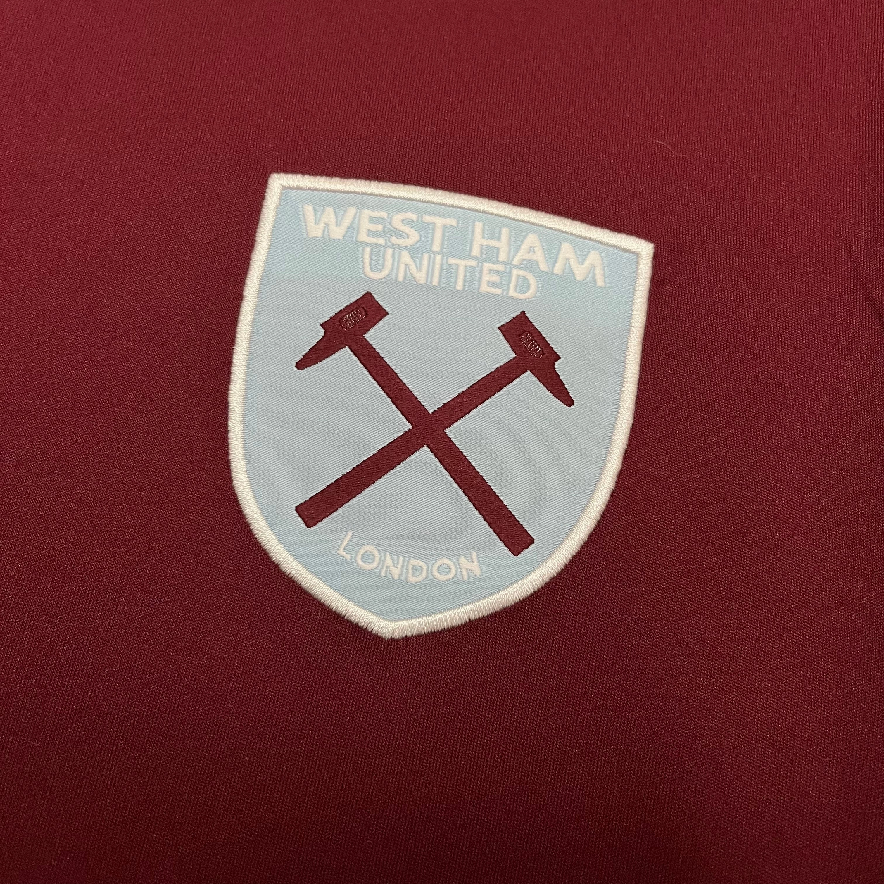 premier league towels Camisa West Ham I 24/25 - Verso - Torcedor