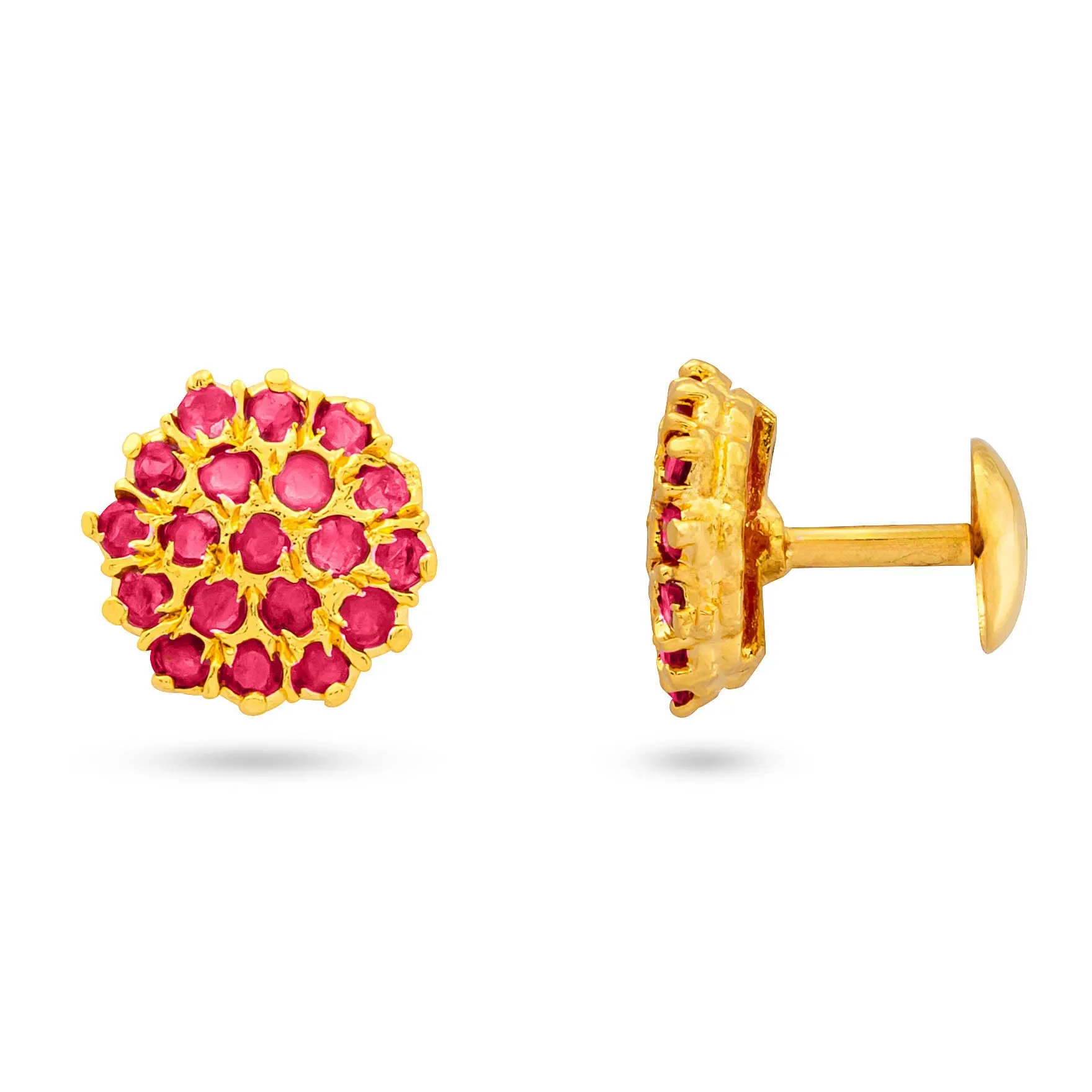 PREMIUM RATNA  PEARL STONE STUD PMRNSST2R-082