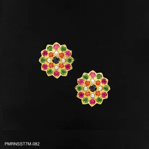 PREMIUM RATNA PEARL STONE STUD PMRNSST7M-082