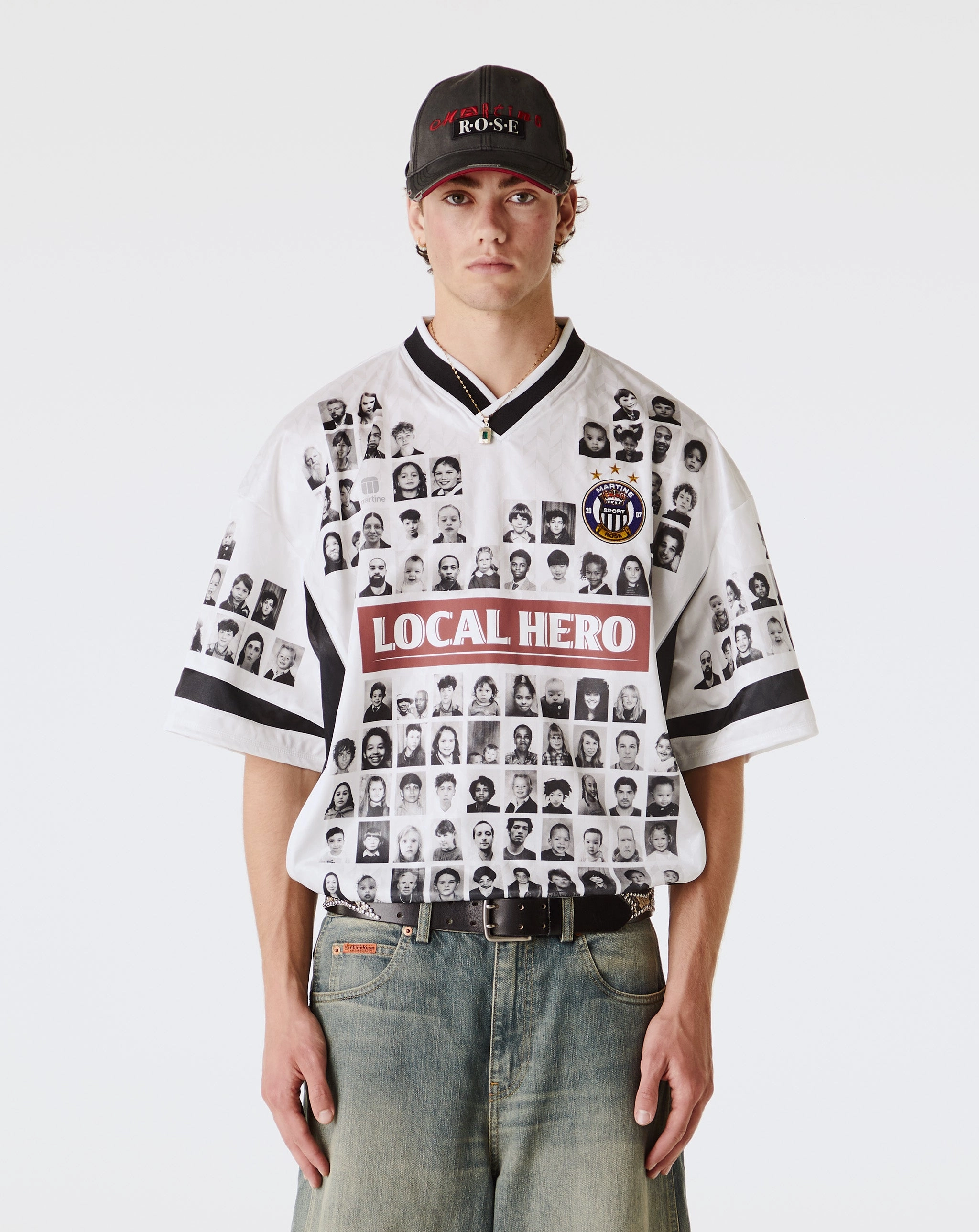 Printed Football Top