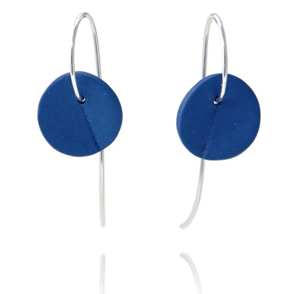 "Eucalyptus" Small Porcelain Earrings