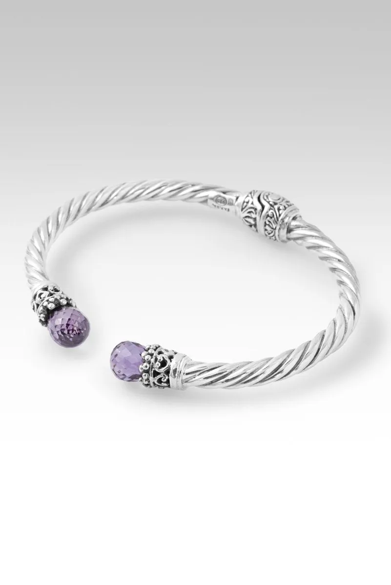 Radiate Positivity Tip-to-Tip Bracelet? in Color Change Lab Created Sapphire