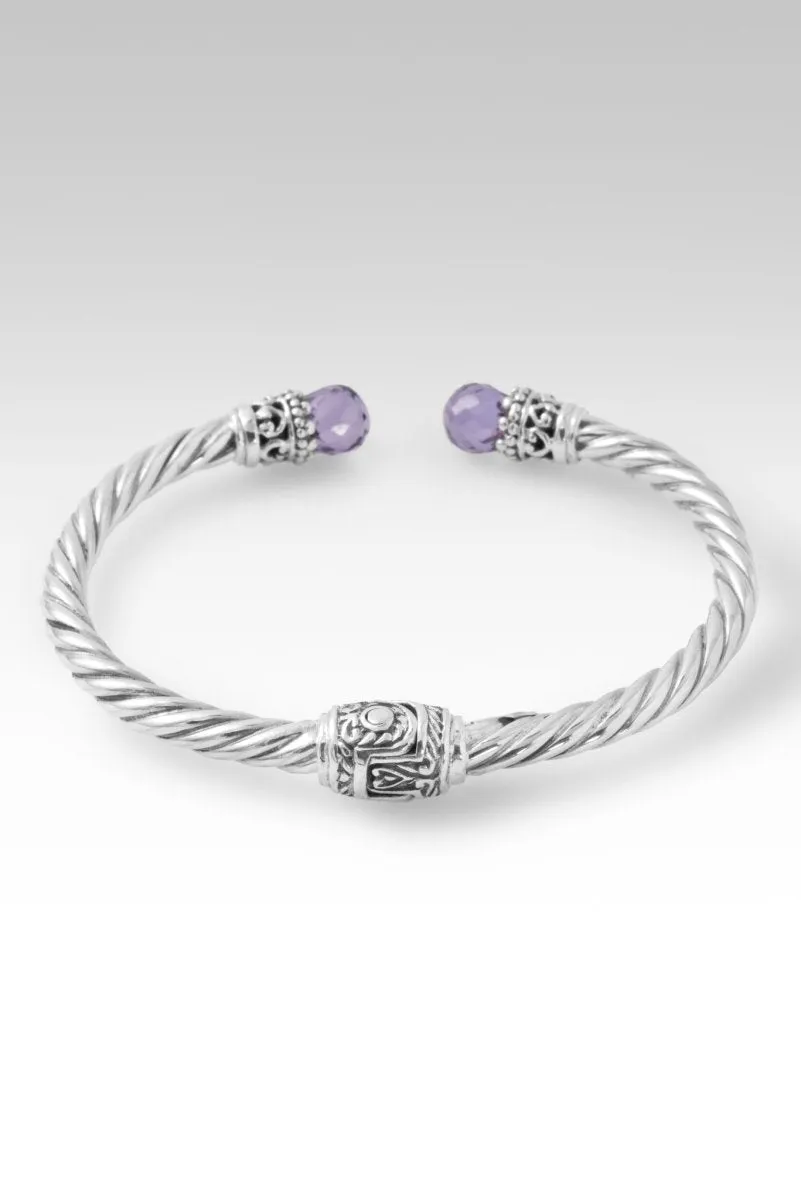 Radiate Positivity Tip-to-Tip Bracelet? in Color Change Lab Created Sapphire