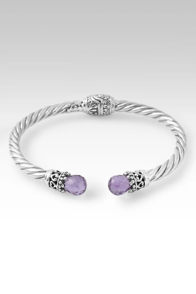 Radiate Positivity Tip-to-Tip Bracelet? in Color Change Lab Created Sapphire