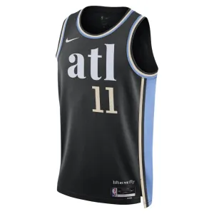 Regata NBA Atlanta Hawks Nike City Edition 23/24 Swingman Jersey Trea Young 11 football fan flags soccer fan scarves