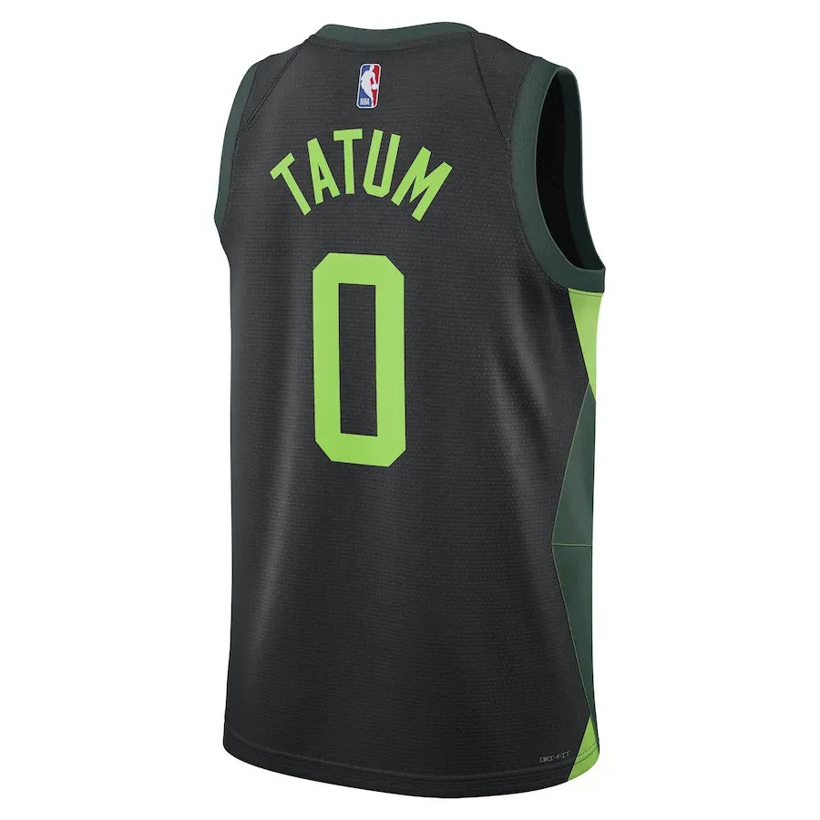 Regata NBA Boston Celtics 24/25 Nike City Edition Swingman Jersey Jayson Tatum 0 Preta football supporters gear
