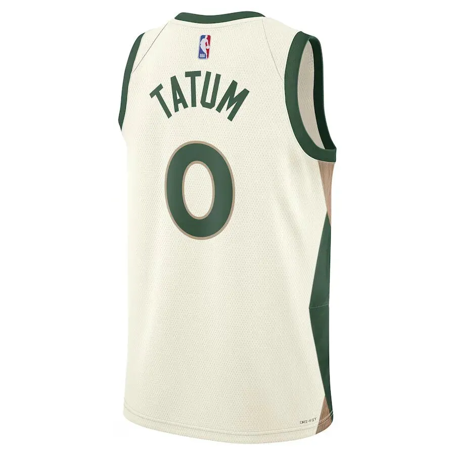 Regata NBA Boston Celtics Nike City Edition Swingman Jersey 23/24 Jayson Tatum 0 soccer fan flags