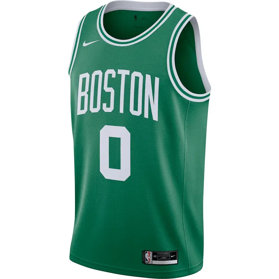 Regata NBA Boston Celtics Nike Icon Edition Swingman Jersey Verde Jason Tatum 0 premier league mugs