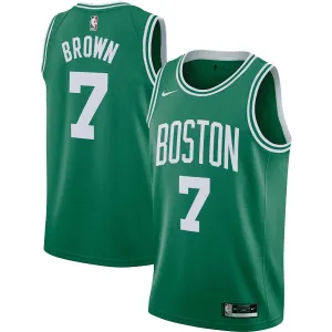 Regata NBA Boston Celtics Nike Icon Edition Swingman Jersey Verde Jaylen Brown 7 premier league jerseys football fan badges